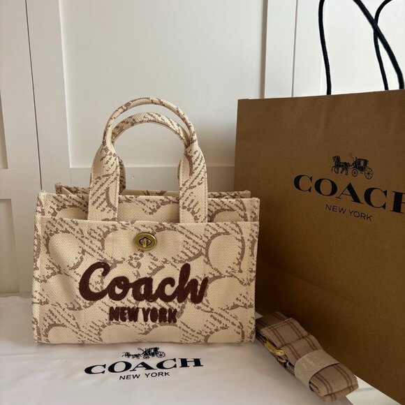 COACH CARGO 26 CAM61 Tote Bag - Picture 1 of 9